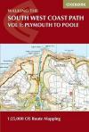 South West Coast Path Map Booklet - Vol 1: Minehead To St Ives