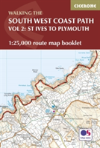 South West Coast Path Map Booklet - Vol 2: St Ives To Plymouth
