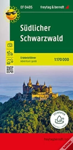 Capa do artigo Southern Black Forest, Adventure Guide 1:170,000, Freytag & Berndt, Ef 0405
