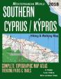 Southern Cyprus / Kypros Hiking & Walking Map 1 - Preview