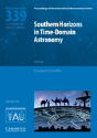 Southern Horizons In Time-Domain Astronomy (Iau S339) - Preview