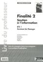 Soutien A L'Information Bts 1 Assistant De Manager - Finalite 2 (Les Finalites) Professeur 2011 - Preview