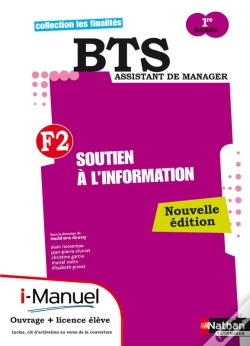 Capa do artigo Soutien A L'Information Finalite 2 Bts 1 Licence Numerique Eleve I-Manuel + Ouvrage Papier 2012