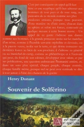 Souvenir De Solferino