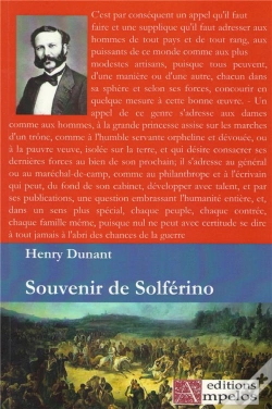 Capa do artigo Souvenir De Solferino