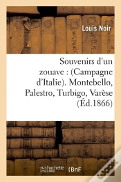 Capa do artigo Souvenirs D Un Zouave Edition 1866