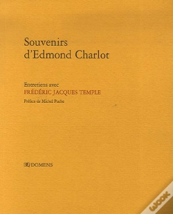 Capa do artigo Souvenirs D'Edmond Charlot ; Entretiens Avec Frédéric Jacques Temple