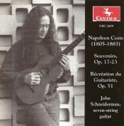 Capa do artigo Souvenirs, Op. 17-23 / Récréation Du Guitariste, Op. 51 - CD