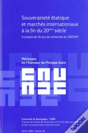 Capa do artigo Souverainete Etatique Et Marches Internationaux