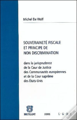 Capa do artigo Souverainete Fiscale Et Principe De Non Discrimination