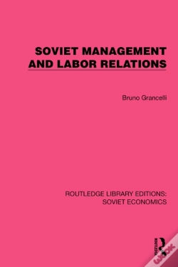 Capa do artigo Soviet Management And Labor Relations