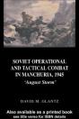 Soviet Operational And Tactical Combat In Manchuria, 1945 - Preview