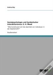 Sozialpsychologie Und Symbolischer Interaktionismus