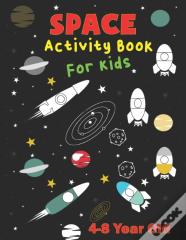 Space Activity Book For Kids 4-8 Year Old