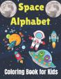 Space Alphabet Coloring Book For Kids - Preview