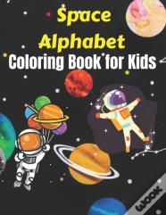 Space Alphabet Coloring Book For Kids