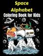 Space Alphabet Coloring Book For Kids - Preview