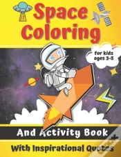 Capa do artigo Space Coloring And Activity Book For Kids Ages 3-5