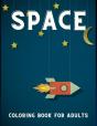 Space Coloring Book For Adults. - Preview