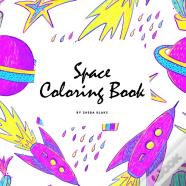 Space Coloring Book For Children (8.5x8.5 Coloring Book / Activity Book)