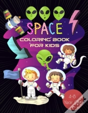Capa do artigo Space Coloring Book For Kids 4-8 Year Old