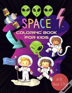 Capa do artigo Space Coloring Book For Kids 4-8 Year Old