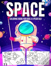 Capa do artigo Space Coloring Book For Kids 4-8 Year Old