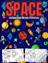 Space Coloring Book For Kids 4-8 Year Old