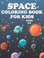 Space Coloring Book For Kids Ages 4-8 - Preview