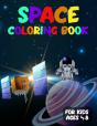 Space Coloring Book For Kids Ages 4-8 - Preview