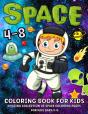 Space Coloring Book For Kids Ages 4-8 - Preview