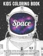 Space Coloring Book - Preview