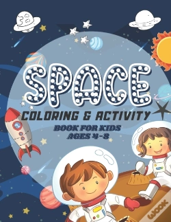 Capa do artigo Space Coloring & Activity Book For Kids Ages 4-8