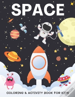 Capa do artigo Space Coloring & Activity Book For Kids
