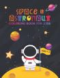 Space & Astronaut Coloring Book For Kids - Ages 4-8 - Preview