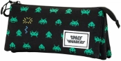 Capa do artigo Space Invaders Army Estojo Triplo ECO, Preta