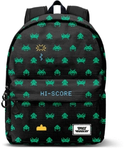 Capa do artigo Space Invaders Army ECO 2.0 Backpack, Black