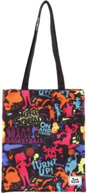 Capa do artigo Space Jam 2: A New Legacy Tune Squad Bolsa de la Compra Shopping Bag, Multicolorido