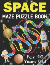 Capa do artigo Space Maze Puzzle Book For 10 Years Old