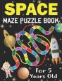 Space Maze Puzzle Book For 5 Years Old - Preview