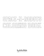 Space-N-Robots Coloring Book For Children - Create Your Own Doodle Cover (8x10 Softcover Personalized Coloring Book / Activity Book) - Preview