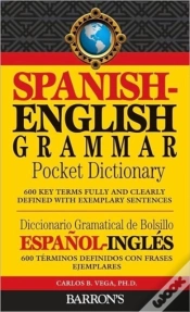 Capa do artigo Spanish-English Grammar Pocket Dictionary