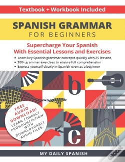 Capa do artigo Spanish Grammar For Beginners Textbook +