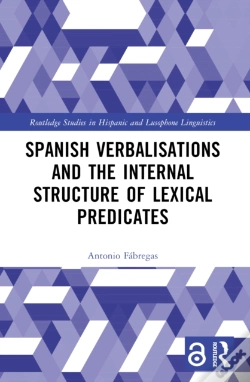 Capa do artigo Spanish Verbalisations And The Internal Structure Of Lexical Predicates