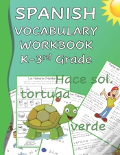 Capa do artigo Spanish Vocabulary Workbook K-3rd Grade