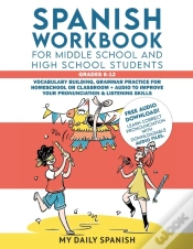 Capa do artigo Spanish Workbook For Middle School And High School Students - Grades 6-12