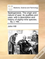 Capa do artigo Spatogenesia. The Origin And Nature Of S