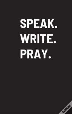 Capa do artigo Speak. Write. Pray.