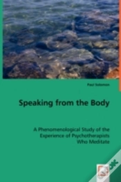 Capa do artigo Speaking From The Body