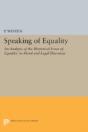 Speaking Of Equality - Preview